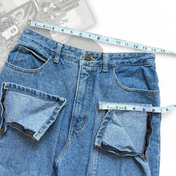 90’s George Marciano Guess Jeans Acid Wash High Waist Retro Fit Denim Jeans - Picture 6 of 7